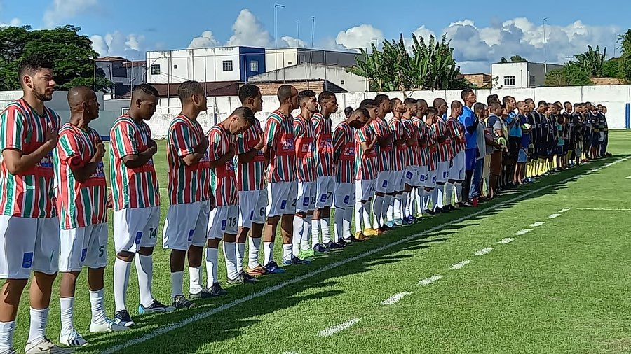A bola rolou na primeira partida oficial do Campeonato Municipal 2022